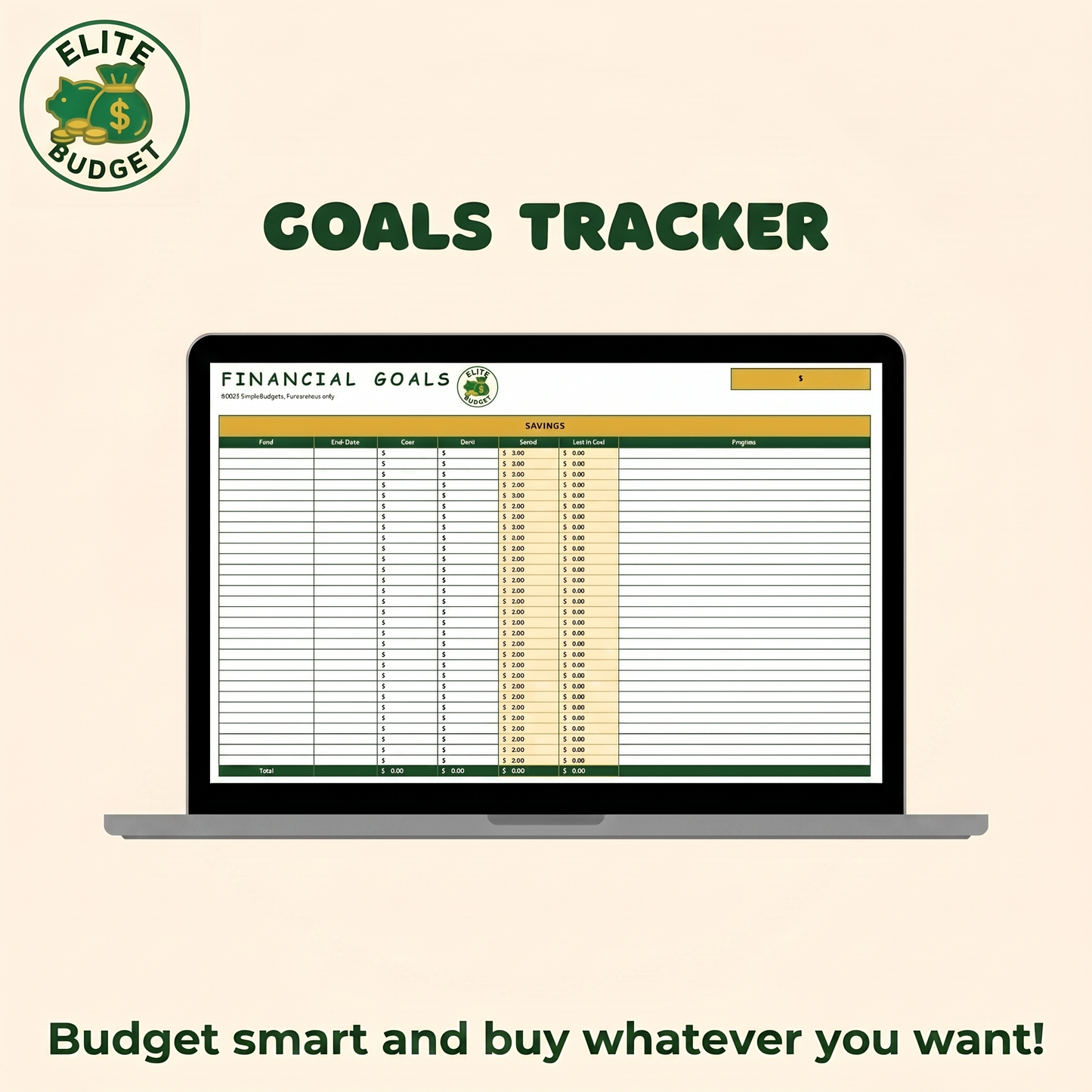 Budget for Families & Couples Excel Sheet Template